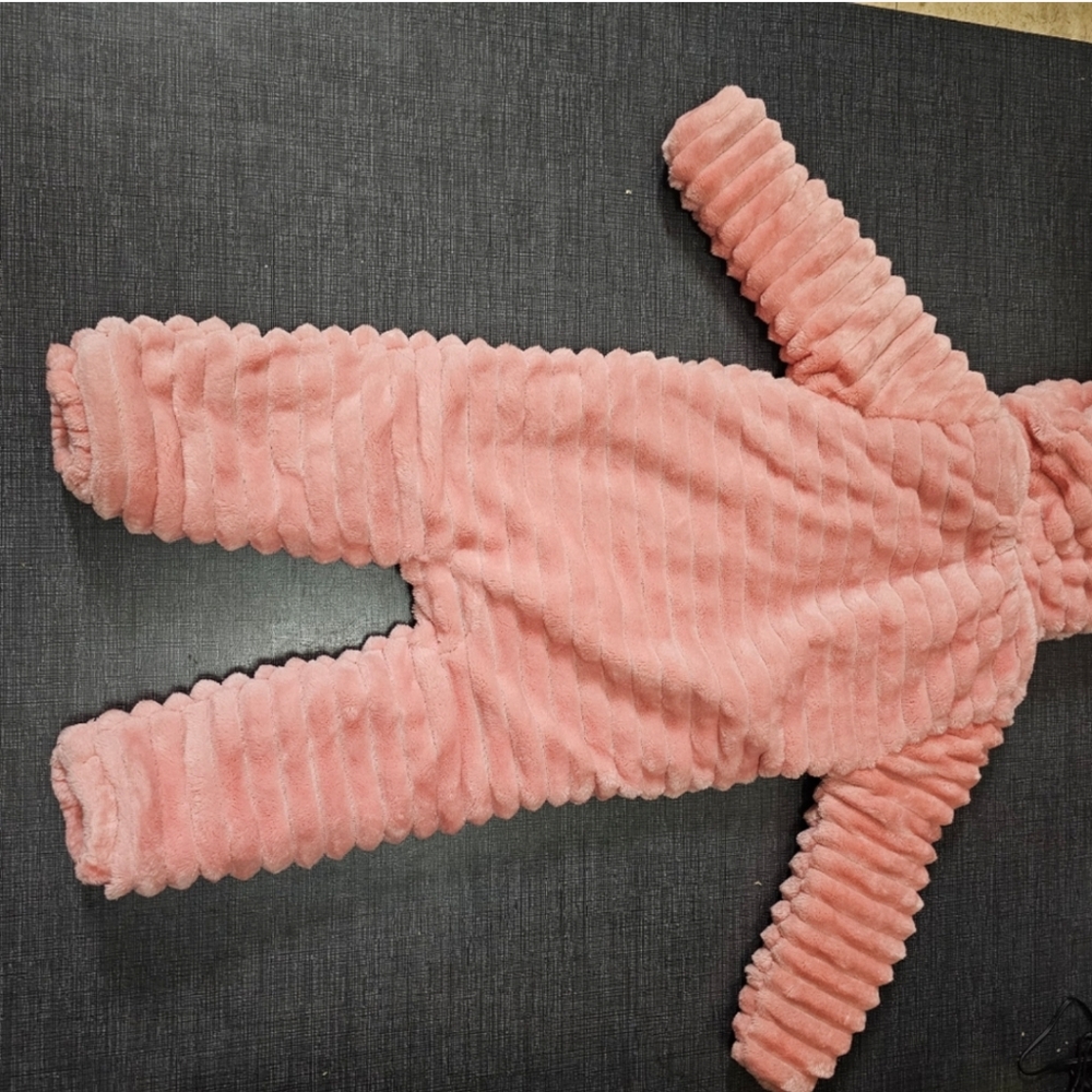 Koala Baby Infant 1-piece Fleece Jumper, Pink - Picture 3 of 5